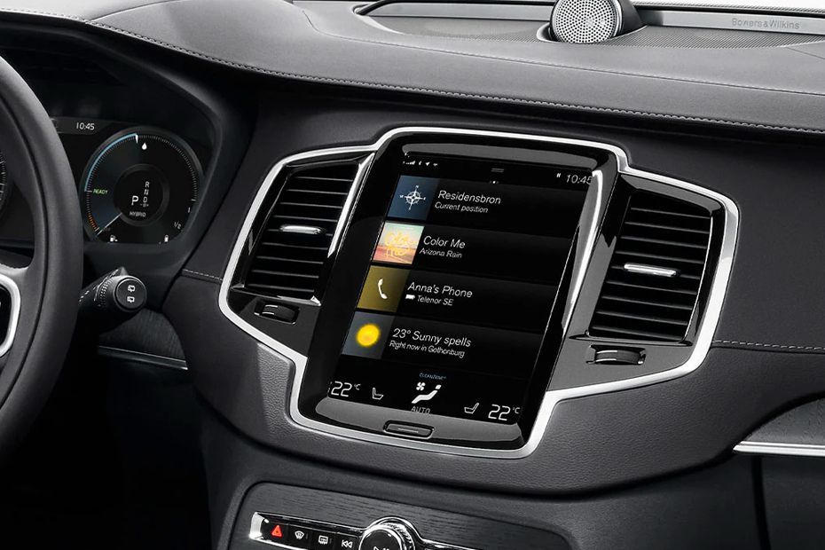 XC90 Recharge touch screen XC90 Recharge touch screen