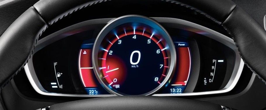 V40 Cross Country TachoMeter