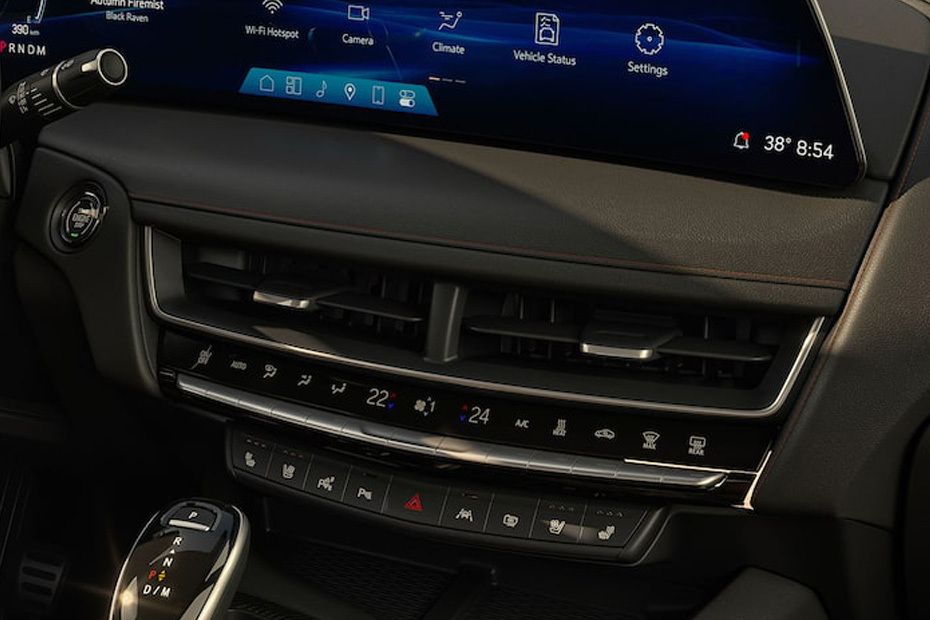 Front AC Controls of Cadillac CT5 Front AC Controls of Cadillac CT5