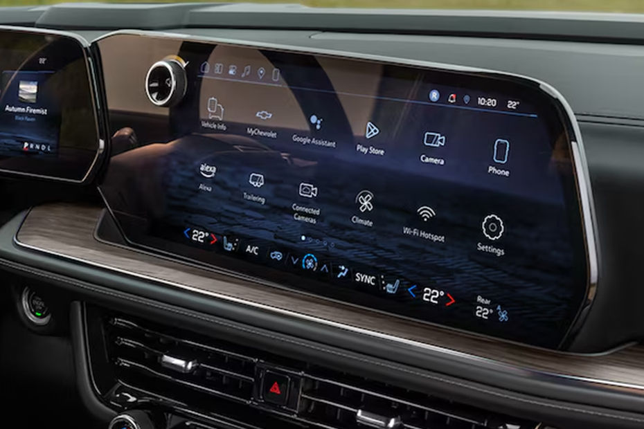 Tahoe touch screen