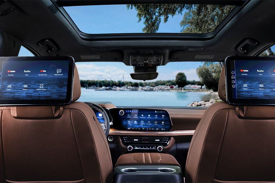 Rear Seat Entertainment of شفروليه سوبربان 2025 Rear Seat Entertainment of شفروليه سوبربان 2025