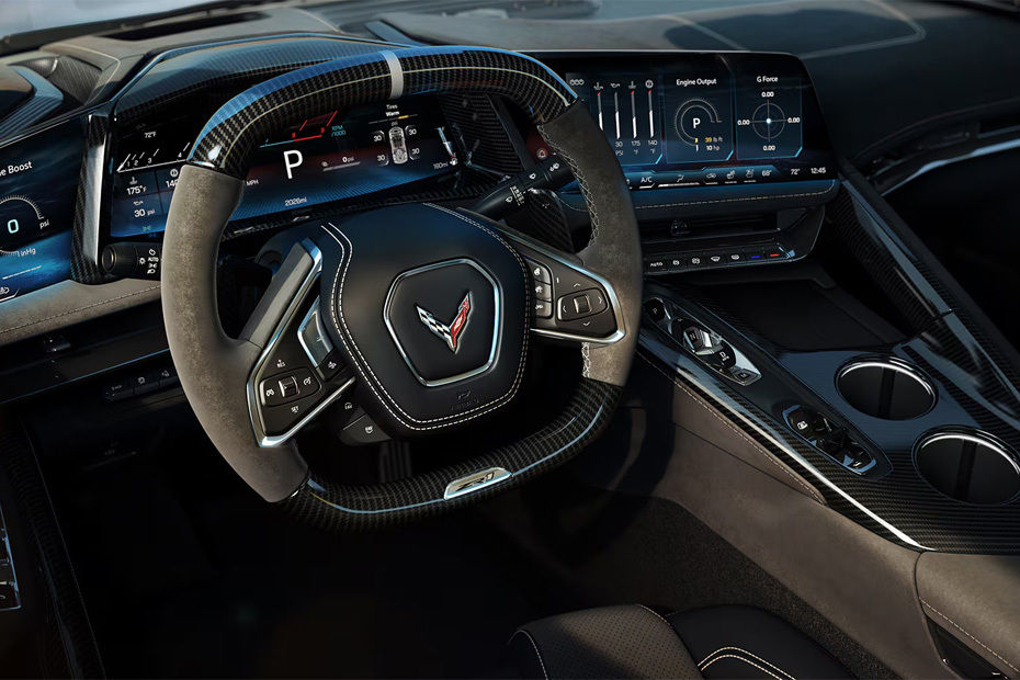 Dashboard View of ZR1