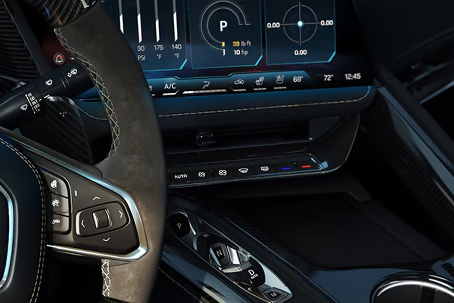 Front AC Controls of Chevrolet ZR1