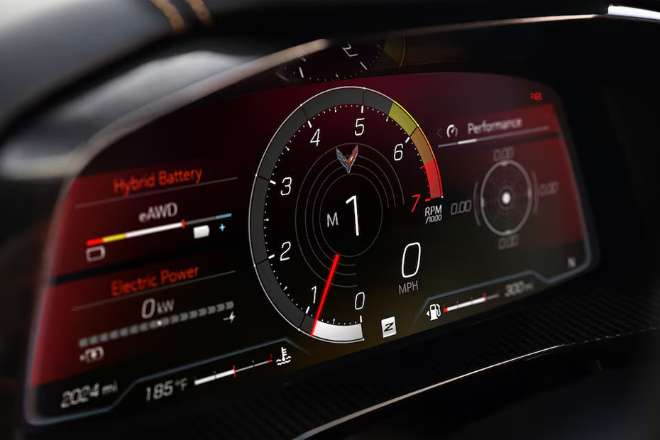 كورفيت إي-راي TachoMeter كورفيت إي-راي TachoMeter