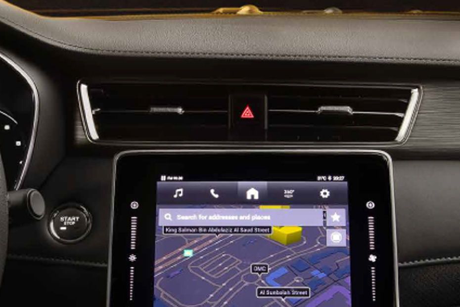 Front AC Controls of MG RX5 Front AC Controls of MG RX5
