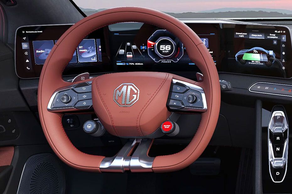 إم جي سايبرستر Steering Wheel