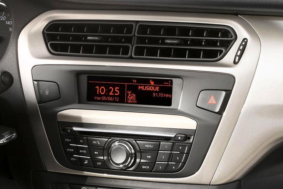 Front AC Controls of Citroen C-Elysee Front AC Controls of Citroen C-Elysee