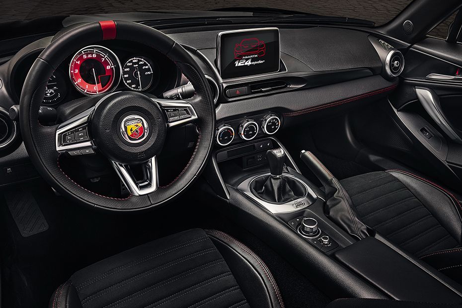 Dashboard View of 124 Spider Dashboard View of 124 Spider