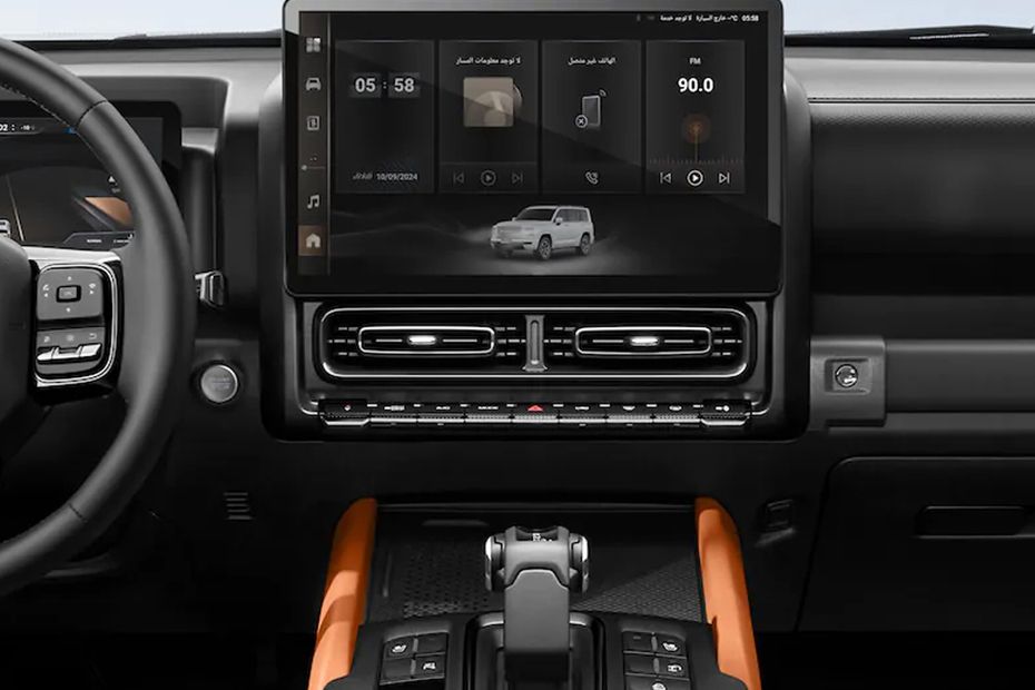 Front AC Controls of Haval H9 Front AC Controls of Haval H9