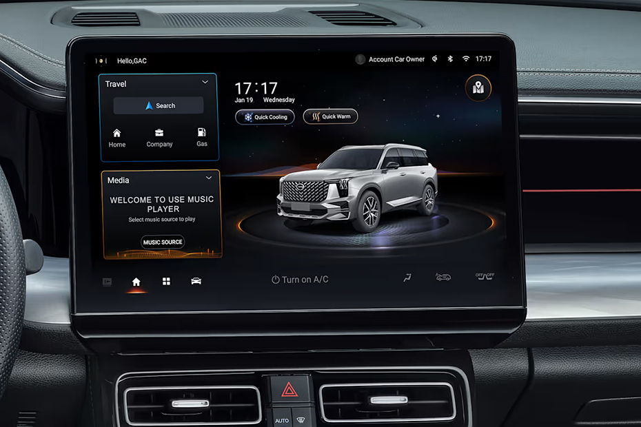 GS8 touch screen