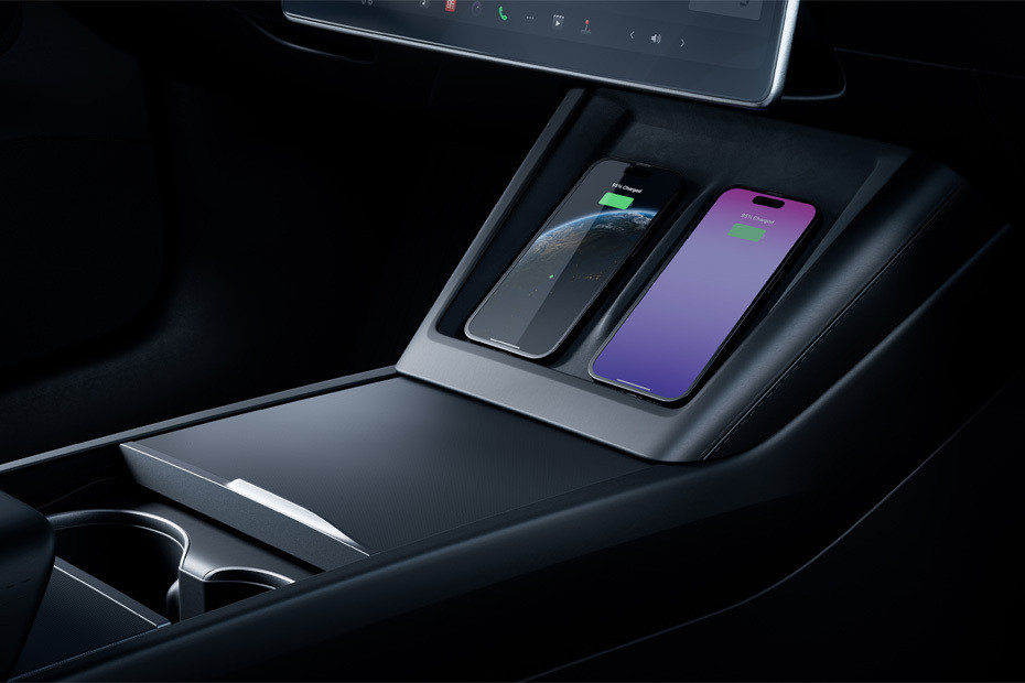 Power Accessories Outlet View of Tesla Model 3 Power Accessories Outlet View of Tesla Model 3