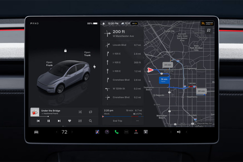 Model Y gps navigator Model Y gps navigator