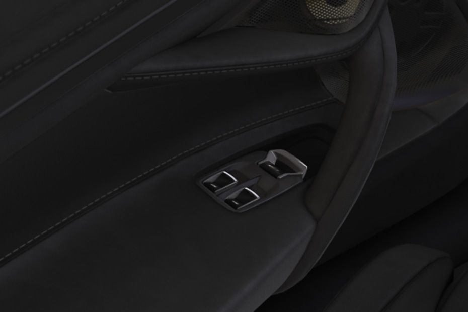 McLaren 750S Drivers Side In Side Door Controls McLaren 750S Drivers Side In Side Door Controls