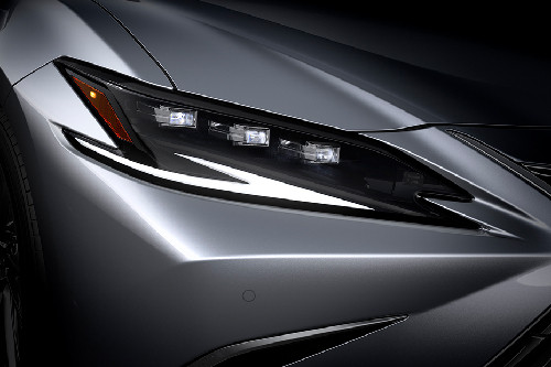 Lexus ES Dimension Side View Lexus ES Dimension Side View