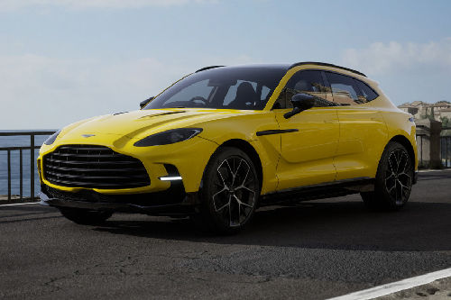 Aston Martin  DBX Front angle low view