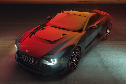 Aston Martin  VALOUR Front angle low view