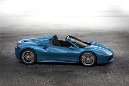 فيراري 488 Spider Drivers Sideview
