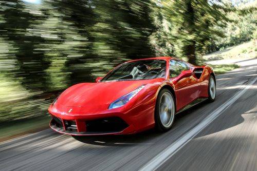 فيراري 488 Spider Front Angle High View