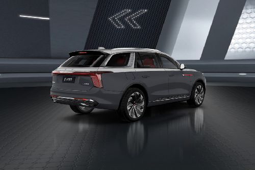 Rear Cross Side View of هونشي إي إتش إس 9