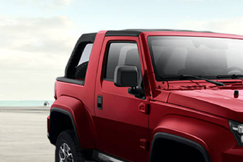 BAIC BJ40 F Drivers Side Mirror Front Angle