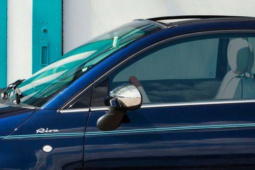 Fiat 500 Riva Drivers Side Mirror Front Angle