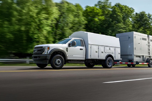 Ford Super Duty Chassis Cab Front Side View