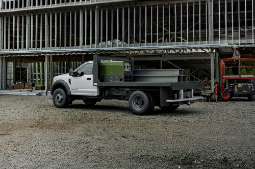 Rear Medium View of Ford Super Duty Chassis Cab