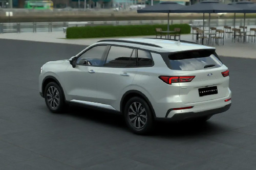 Rear Cross Side View of فورد تيريتوري