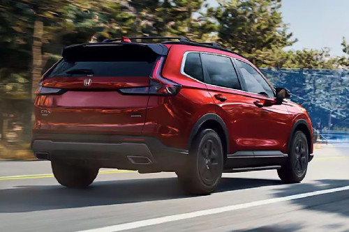 CR-V Rear angle view CR-V Rear angle view