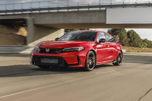 Honda  CIVIC TYPE R Front angle low view