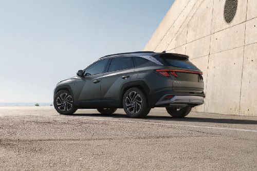 Tucson Rear Low Angle View