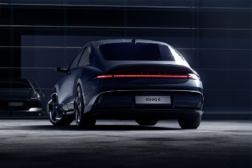Full Rear View of Hyundai Ioniq 6 2026
