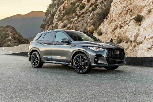 Infiniti  QX50 Front angle low view