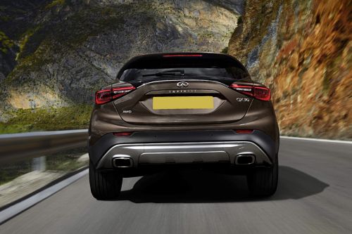 Full Rear View of انفنتي QX30