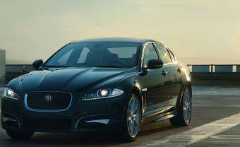 Jaguar XF Luxury Front Angle High View