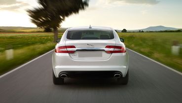 Full Rear View of جاكوار XF Portfolio