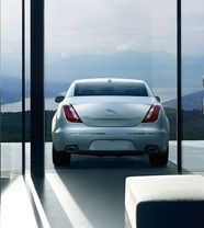 Full Rear View of Jaguar XJ Portfolio LWB