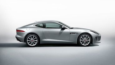 F Type Coupe Side view