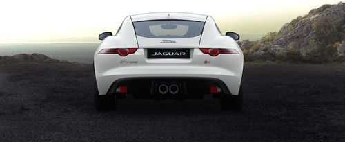 Full Rear View of جاكوار F Type S Coupe