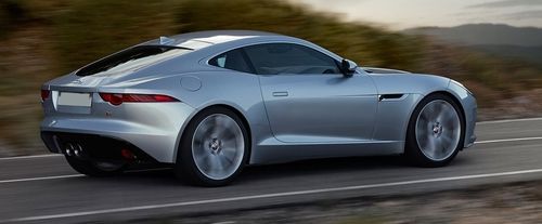 F Type S Coupe Side view