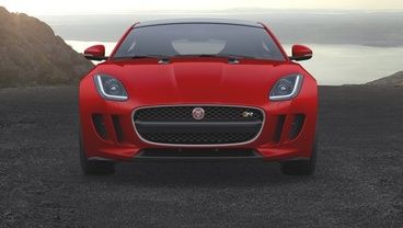 Full Front View of F Type R AWD Coupe