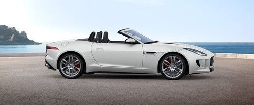 F-Type R AWD Convertible Side view