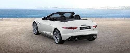 Rear Medium View of جاكوار F-Type R AWD Convertible