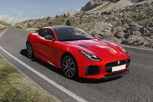جاكوار   f-type    Front Cross Side View