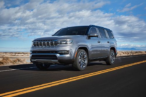 Jeep  Wagoneer Front angle low view