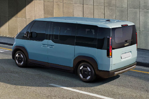 Rear Cross Side View of كيا PV5