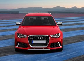 Full Front View of RS 4 Avant