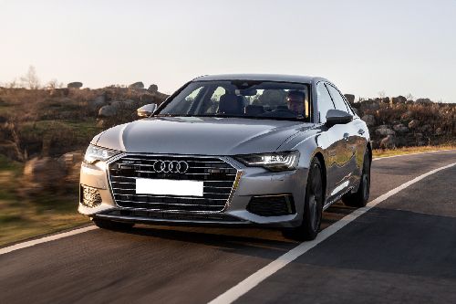 Audi A6 Front Cross Side View