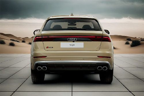 Full Rear View of Audi SQ8