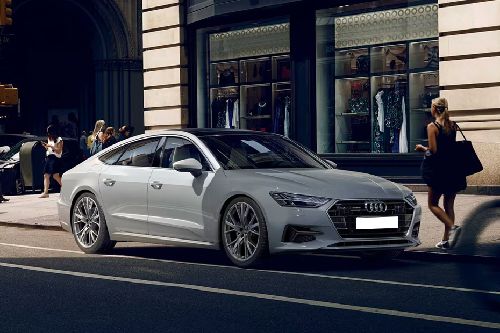 Audi A7 Front Side View